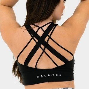 Balance Athletica Black Aura Bra